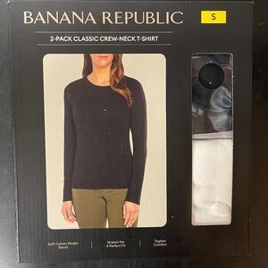 BANANA REPUBLIC 2-Pack Classic Crew-Neck T-Shirt